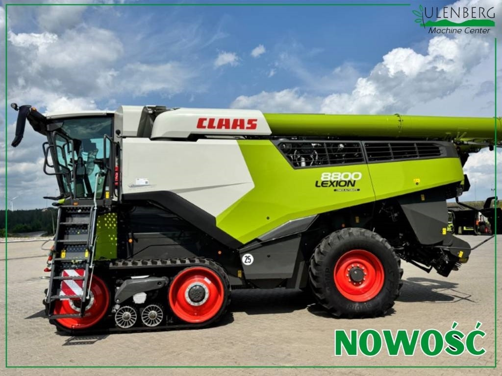 Claas Lexion 8800 Terra Trac - حصادة موحَّدة: صورة 1 Claas Lexion 8800 Terra Trac - حصادة موحَّدة: صورة 1