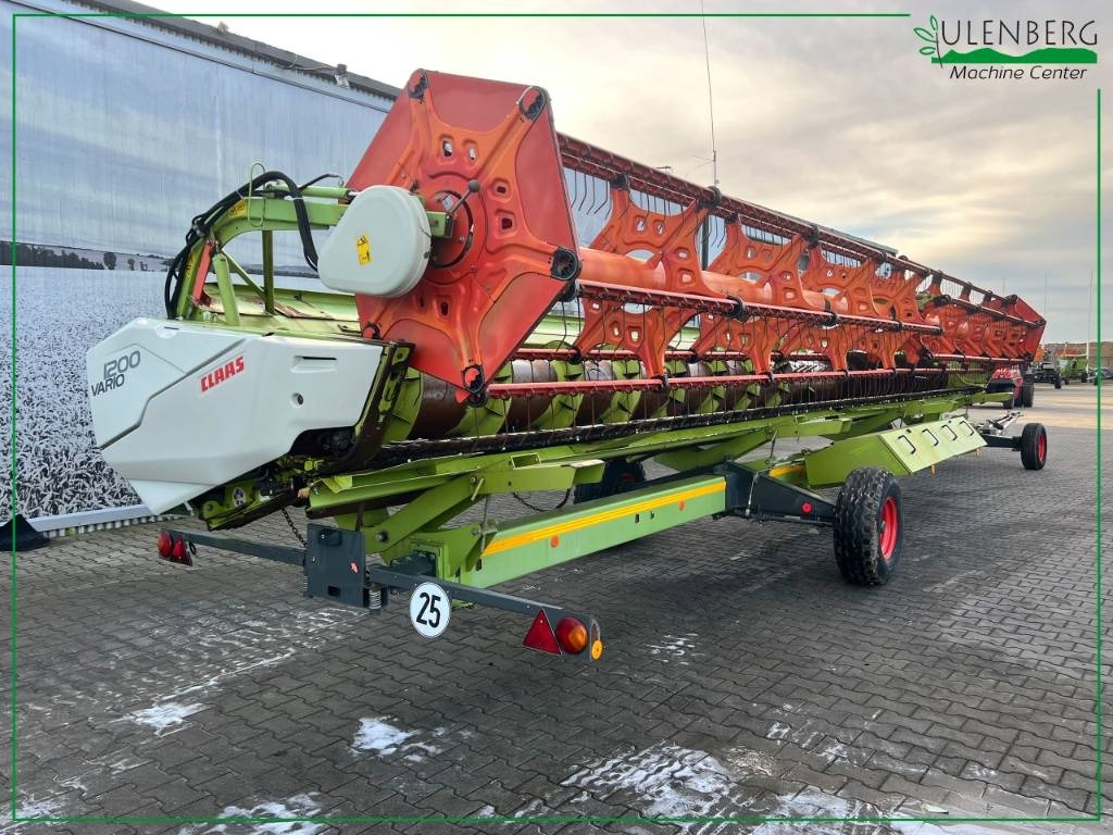 Claas Vario 1200 + wózek transportowy  Claas Vario 1200 + wózek transportowy: صورة 7