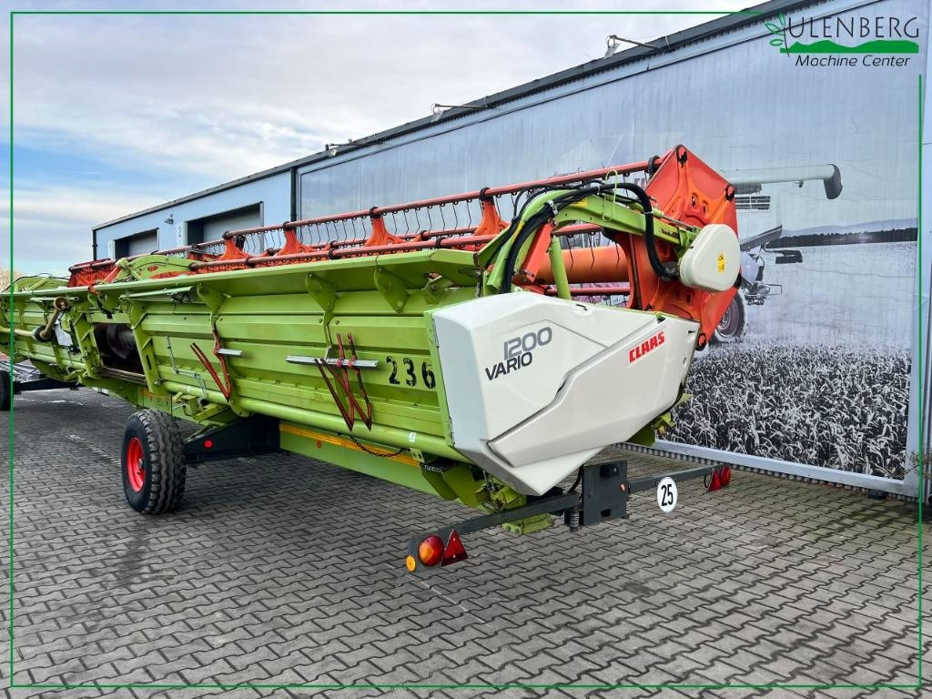 Claas Vario 1200 + wózek transportowy  Claas Vario 1200 + wózek transportowy: صورة 9