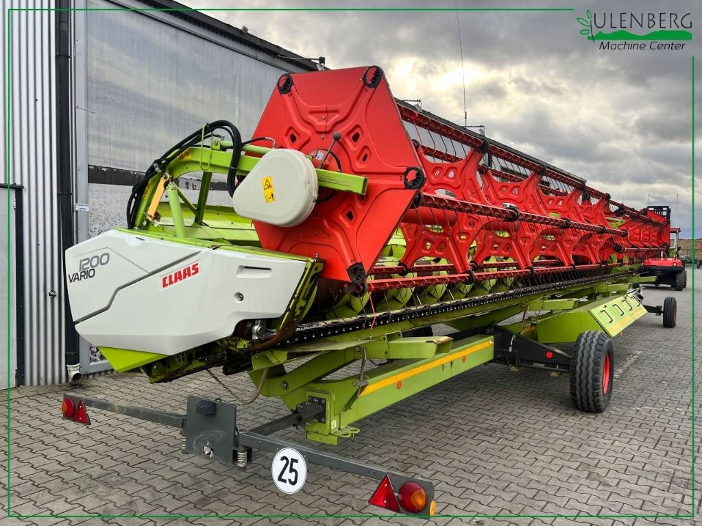 Claas Vario 1200 - مرفق الحصادة: صورة 1 Claas Vario 1200 - مرفق الحصادة: صورة 1