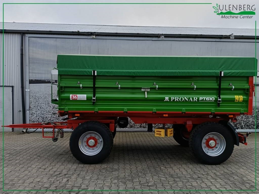 Pronar PT 610 - المقطورة الزراعية: صورة 1 Pronar PT 610 - المقطورة الزراعية: صورة 1