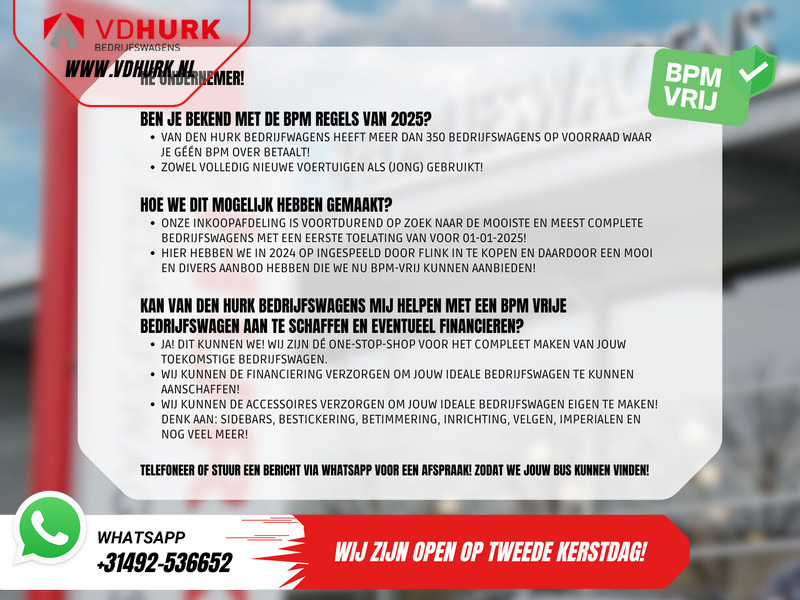 Ford Transit Custom 2.0 TDCI 130 pk L2H2 Trend MHEV BPM VRIJ! Sortimo/ Inrichting/ Standkachel/ Stoelverw./ Omvormer/ Carplay/ Camera/ Cruise/ Trekh - فان: صورة 4 Ford Transit Custom 2.0 TDCI 130 pk L2H2 Trend MHEV BPM VRIJ! Sortimo/ Inrichting/ Standkachel/ Stoelverw./ Omvormer/ Carplay/ Camera/ Cruise/ Trekh - فان: صورة 4