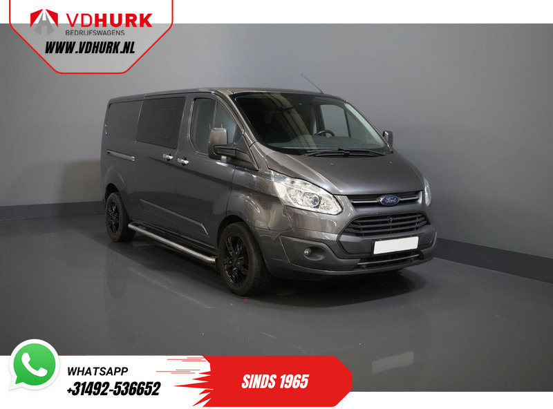 Ford Transit Custom 2.0 TDCI 170 pk E6 Aut. L2 Limited DC Dubbel Cabine BPM VRIJ 2x Schuifdeur/ Stoelverw./ Navi/ Cruise/ Camera/ PDC/ Trekhaak - فان المدمجة, الشاحنات الصغيرة كابينة مزدوجة: صورة 1 Ford Transit Custom 2.0 TDCI 170 pk E6 Aut. L2 Limited DC Dubbel Cabine BPM VRIJ 2x Schuifdeur/ Stoelverw./ Navi/ Cruise/ Camera/ PDC/ Trekhaak - فان المدمجة, الشاحنات الصغيرة كابينة مزدوجة: صورة 1