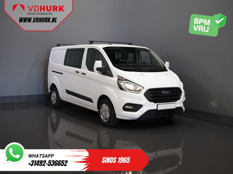 Ford Transit Custom 2.0 TDCI L2 Trend DC Dubbel Cabine BPM VRIJ! Stoelverw./ Carplay/ 2.7t Trekverm./ Navi/ PDC/ Cruise - فان المدمجة, الشاحنات الصغيرة كابينة مزدوجة: صورة 1 Ford Transit Custom 2.0 TDCI L2 Trend DC Dubbel Cabine BPM VRIJ! Stoelverw./ Carplay/ 2.7t Trekverm./ Navi/ PDC/ Cruise - فان المدمجة, الشاحنات الصغيرة كابينة مزدوجة: صورة 1