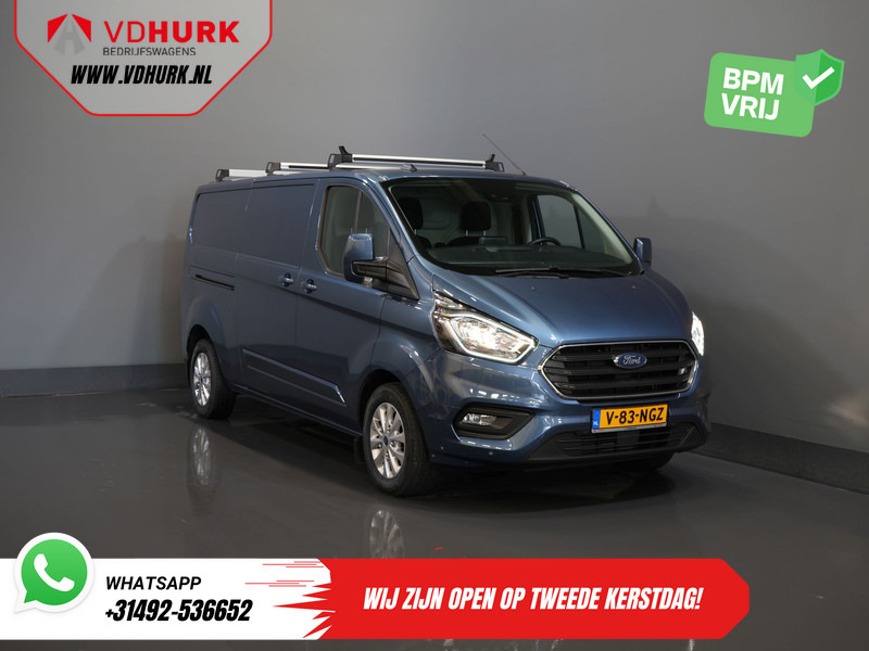 Ford Transit Custom 320 2.0 TDCI 170 pk Aut. L2 Trend BPM VRIJ! Carplay/ Stoelverw./ Camera/ PDC/ LMV/ Dakdragers/ Trekhaak - فان: صورة 1 Ford Transit Custom 320 2.0 TDCI 170 pk Aut. L2 Trend BPM VRIJ! Carplay/ Stoelverw./ Camera/ PDC/ LMV/ Dakdragers/ Trekhaak - فان: صورة 1