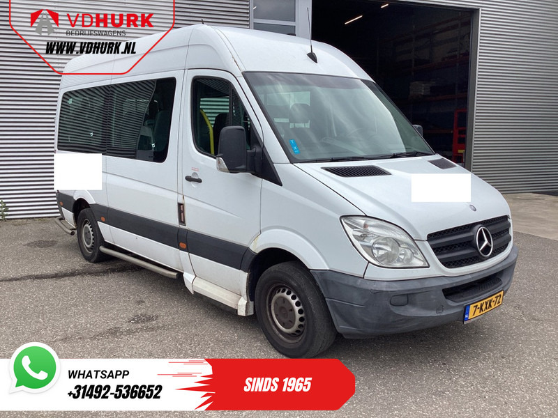 Mercedes-Benz Sprinter 313 2.2 CDI Aut. L2H2 €11.132 Incl. BTW BPM VRIJ! Combi/ 9 Persoons/ Kombi/ 9P/ Airco/ Rolstoellift - حافلة صغيرة, ميكروباص: صورة 1 Mercedes-Benz Sprinter 313 2.2 CDI Aut. L2H2 €11.132 Incl. BTW BPM VRIJ! Combi/ 9 Persoons/ Kombi/ 9P/ Airco/ Rolstoellift - حافلة صغيرة, ميكروباص: صورة 1