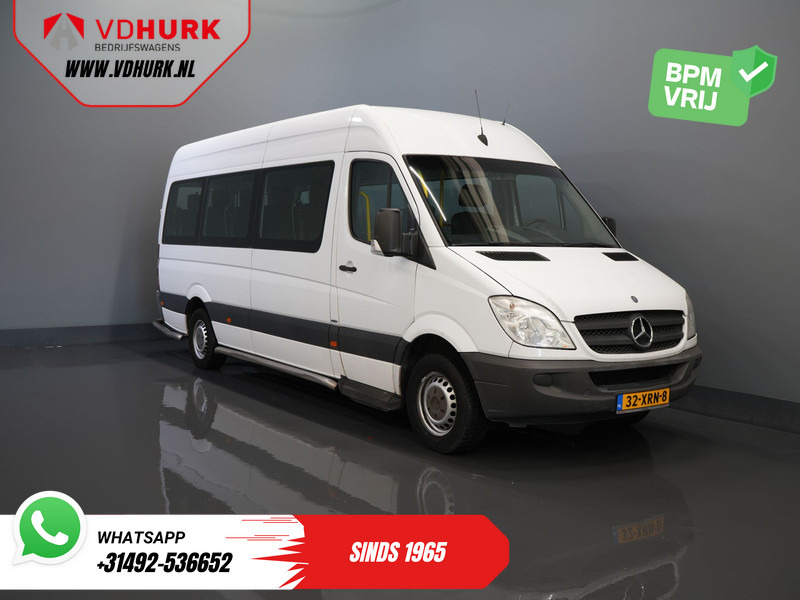 Mercedes-Benz Sprinter 313 2.2 CDI Aut. L3H2 €10.890,- incl BTW (BPM VRIJ) EXPORT Combi/ 9 persoons/ Kombi/ 9P/ Rearbar/ Sidebars/ Airco/ Rolstoellift - حافلة صغيرة, ميكروباص: صورة 1 Mercedes-Benz Sprinter 313 2.2 CDI Aut. L3H2 €10.890,- incl BTW (BPM VRIJ) EXPORT Combi/ 9 persoons/ Kombi/ 9P/ Rearbar/ Sidebars/ Airco/ Rolstoellift - حافلة صغيرة, ميكروباص: صورة 1