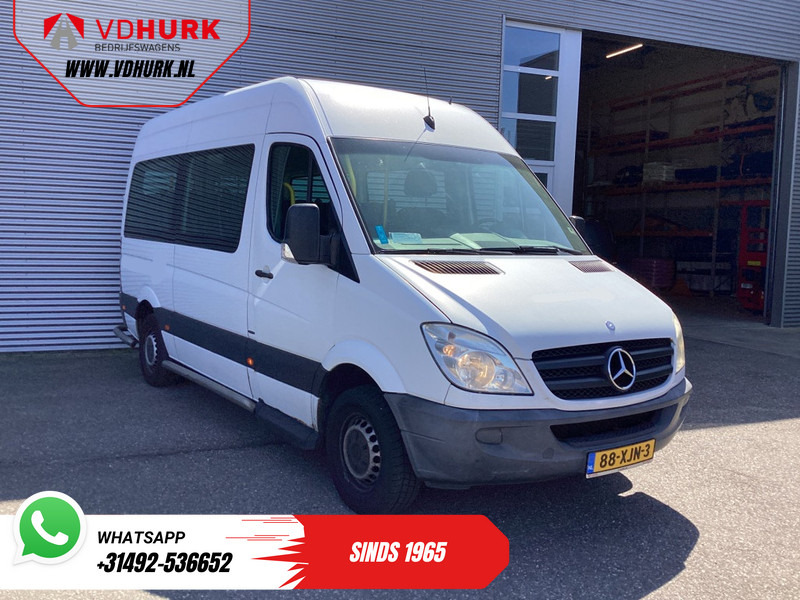 Mercedes-Benz Sprinter 313 2.2 CDI L2H2 € 10.164 Incl. BTW BPM VRIJ! Combi/ 9 Persoons/ Kombi/ 9P/ Airco/ Rolstoellift - حافلة صغيرة, ميكروباص: صورة 1 Mercedes-Benz Sprinter 313 2.2 CDI L2H2 € 10.164 Incl. BTW BPM VRIJ! Combi/ 9 Persoons/ Kombi/ 9P/ Airco/ Rolstoellift - حافلة صغيرة, ميكروباص: صورة 1