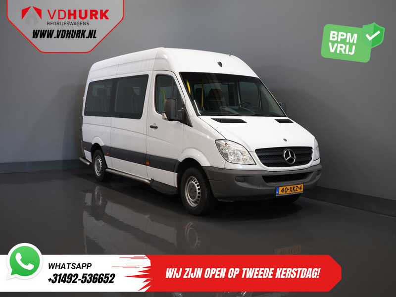 Mercedes-Benz Sprinter 313 2.2 CDI L2H2 €10.164 Incl. BTW BPM VRIJ! EXPORT Combi/ 9 Persoons/ Kombi/ 9P/ Airco/ Rolstoellift - حافلة صغيرة, ميكروباص: صورة 1 Mercedes-Benz Sprinter 313 2.2 CDI L2H2 €10.164 Incl. BTW BPM VRIJ! EXPORT Combi/ 9 Persoons/ Kombi/ 9P/ Airco/ Rolstoellift - حافلة صغيرة, ميكروباص: صورة 1