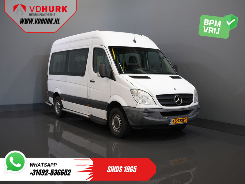 Mercedes-Benz Sprinter 313 2.2 CDI L2H2 €11.132 Incl. BTW BPM VRIJ! EXPORT Combi/ 9 Persoons/ Kombi/ 9P/ Airco/ Rolstoellift - حافلة صغيرة, ميكروباص: صورة 1 Mercedes-Benz Sprinter 313 2.2 CDI L2H2 €11.132 Incl. BTW BPM VRIJ! EXPORT Combi/ 9 Persoons/ Kombi/ 9P/ Airco/ Rolstoellift - حافلة صغيرة, ميكروباص: صورة 1