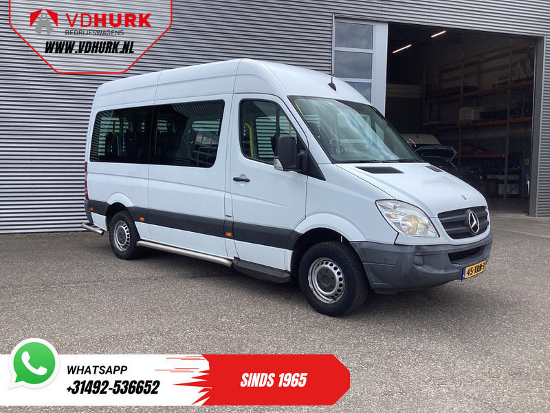 Mercedes-Benz Sprinter 313 2.2 CDI L2H2 €11.132 Incl. BTW BPM VRIJ! EXPORT Combi/ 9 Persoons/ Kombi/ 9P/ Airco/ Rolstoellift - حافلة صغيرة, ميكروباص: صورة 1 Mercedes-Benz Sprinter 313 2.2 CDI L2H2 €11.132 Incl. BTW BPM VRIJ! EXPORT Combi/ 9 Persoons/ Kombi/ 9P/ Airco/ Rolstoellift - حافلة صغيرة, ميكروباص: صورة 1
