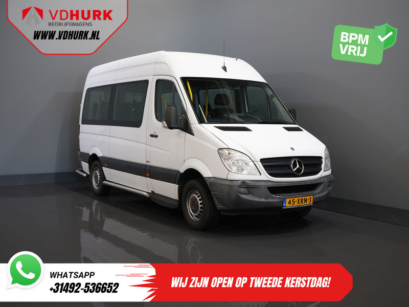 Mercedes-Benz Sprinter 313 2.2 CDI L2H2 €11.132 Incl. BTW BPM VRIJ! EXPORT Combi/ 9 Persoons/ Kombi/ 9P/ Airco/ Rolstoellift - حافلة صغيرة, ميكروباص: صورة 1 Mercedes-Benz Sprinter 313 2.2 CDI L2H2 €11.132 Incl. BTW BPM VRIJ! EXPORT Combi/ 9 Persoons/ Kombi/ 9P/ Airco/ Rolstoellift - حافلة صغيرة, ميكروباص: صورة 1
