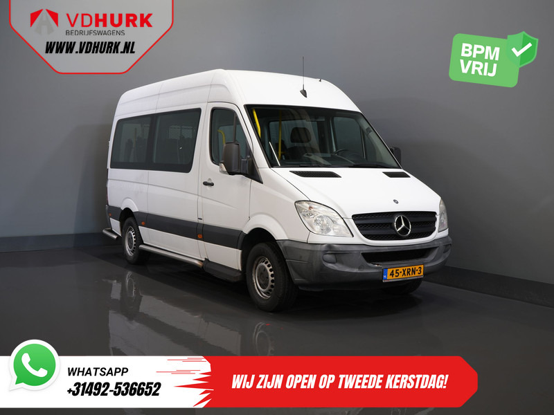 حافلة صغيرة, ميكروباص Mercedes-Benz Sprinter 313 2.2 CDI L2H2 €11.132 Incl. BTW BPM VRIJ! EXPORT Combi/ 9 Persoons/ Kombi/ 9P/ Airco/ Rolstoellift: صورة 9