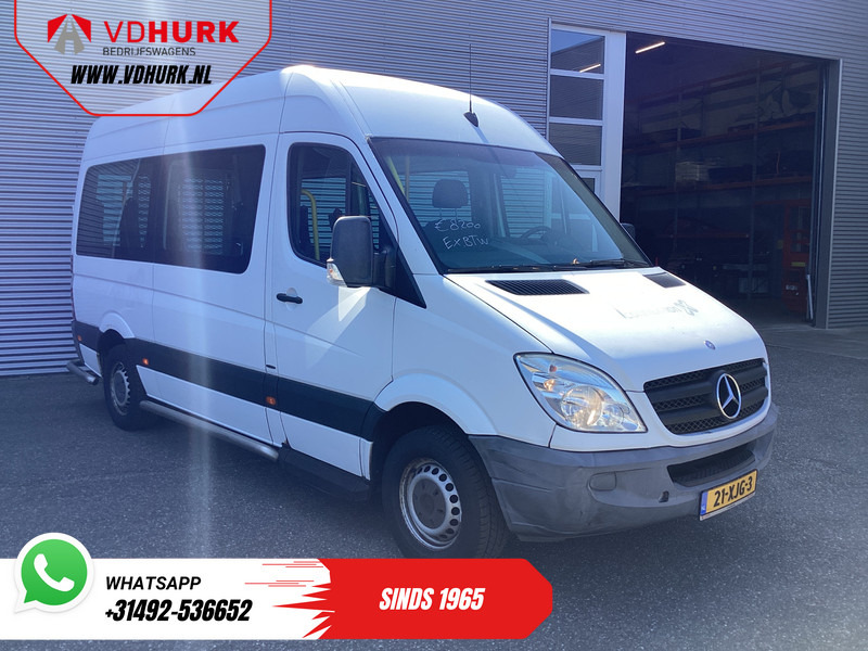 Mercedes-Benz Sprinter 313 2.2 CDI L2H2 €9.922 Incl. BTW BPM VRIJ! EXPORT Combi/ 9 Persoons/ Kombi/ 9P/ Airco/ Rolstoellift - حافلة صغيرة, ميكروباص: صورة 1 Mercedes-Benz Sprinter 313 2.2 CDI L2H2 €9.922 Incl. BTW BPM VRIJ! EXPORT Combi/ 9 Persoons/ Kombi/ 9P/ Airco/ Rolstoellift - حافلة صغيرة, ميكروباص: صورة 1