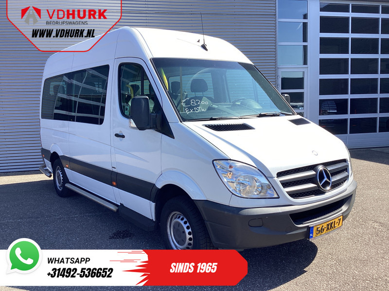 Mercedes-Benz Sprinter 313 2.2 CDI L2H2 €9.922 Incl. BTW BPM VRIJ! EXPORT ONLY Combi/ 9 Persoons/ Kombi/ 9P/ Airco/ Rolstoellift - حافلة صغيرة, ميكروباص: صورة 1 Mercedes-Benz Sprinter 313 2.2 CDI L2H2 €9.922 Incl. BTW BPM VRIJ! EXPORT ONLY Combi/ 9 Persoons/ Kombi/ 9P/ Airco/ Rolstoellift - حافلة صغيرة, ميكروباص: صورة 1
