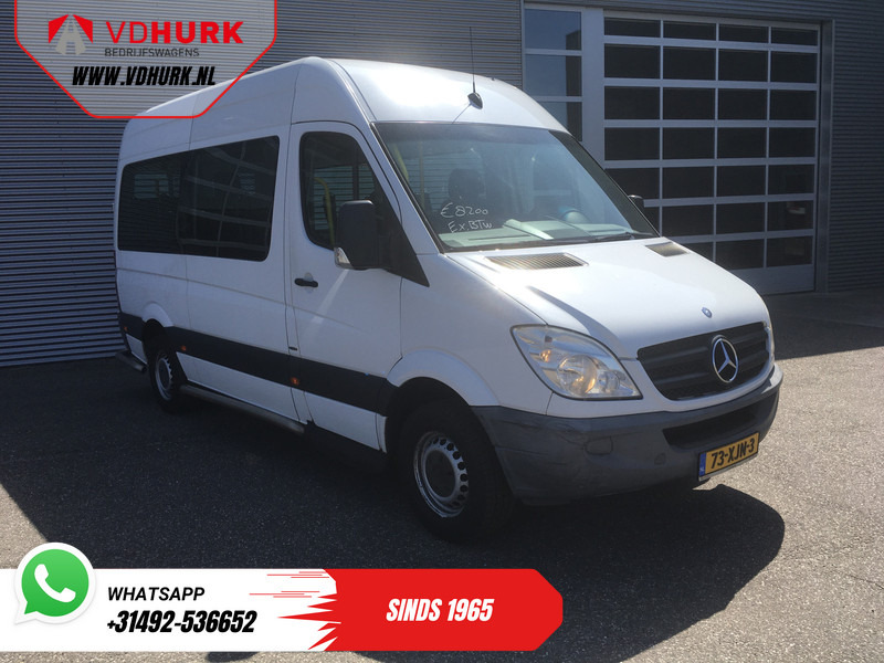 Mercedes-Benz Sprinter 313 2.2 CDI L2H2 €9.922 Incl. BTW BPM VRIJ! EXPORT ONLY Combi/ 9 Persoons/ Kombi/ 9P/ Airco/ Rolstoellift - حافلة صغيرة, ميكروباص: صورة 1 Mercedes-Benz Sprinter 313 2.2 CDI L2H2 €9.922 Incl. BTW BPM VRIJ! EXPORT ONLY Combi/ 9 Persoons/ Kombi/ 9P/ Airco/ Rolstoellift - حافلة صغيرة, ميكروباص: صورة 1