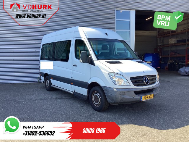 Mercedes-Benz Sprinter 313 2.2 CDI L2H2 €9.922 Incl. BTW BPM VRIJ! EXPORT ONLY Combi/ 9 Persoons/ Kombi/ 9P/ Airco/ Rolstoellift - حافلة صغيرة, ميكروباص: صورة 1 Mercedes-Benz Sprinter 313 2.2 CDI L2H2 €9.922 Incl. BTW BPM VRIJ! EXPORT ONLY Combi/ 9 Persoons/ Kombi/ 9P/ Airco/ Rolstoellift - حافلة صغيرة, ميكروباص: صورة 1