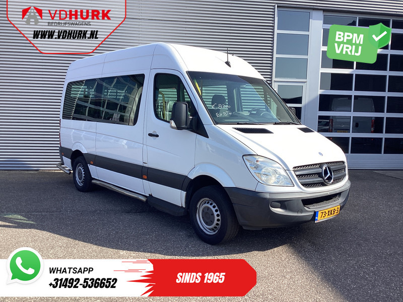 Mercedes-Benz Sprinter 313 2.2 CDI L2H2 €9.922 Incl. BTW BPM VRIJ! EXPORT ONLY Combi/ 9 Persoons/ Kombi/ 9P/ Airco/ Rolstoellift - حافلة صغيرة, ميكروباص: صورة 1 Mercedes-Benz Sprinter 313 2.2 CDI L2H2 €9.922 Incl. BTW BPM VRIJ! EXPORT ONLY Combi/ 9 Persoons/ Kombi/ 9P/ Airco/ Rolstoellift - حافلة صغيرة, ميكروباص: صورة 1