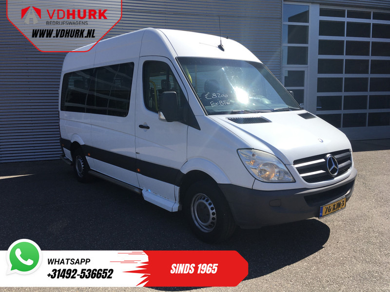 Mercedes-Benz Sprinter 313 2.2 CDI L2H2 €9.922 Incl. BTW BPM VRIJ! EXPORT ONLY Combi/ 9 Persoons/ Kombi/ 9P/ Airco/ Rolstoellift - حافلة صغيرة, ميكروباص: صورة 1 Mercedes-Benz Sprinter 313 2.2 CDI L2H2 €9.922 Incl. BTW BPM VRIJ! EXPORT ONLY Combi/ 9 Persoons/ Kombi/ 9P/ Airco/ Rolstoellift - حافلة صغيرة, ميكروباص: صورة 1