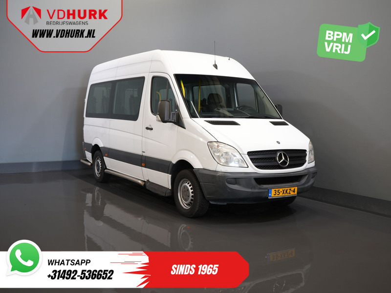 Mercedes-Benz Sprinter 313 2.2 CDI L2H2 €9922 Incl. BTW BPM VRIJ! EXPORT Combi/ 9 Persoons/ Kombi/ 9P/ Airco/ Rolstoellift - حافلة صغيرة, ميكروباص: صورة 1 Mercedes-Benz Sprinter 313 2.2 CDI L2H2 €9922 Incl. BTW BPM VRIJ! EXPORT Combi/ 9 Persoons/ Kombi/ 9P/ Airco/ Rolstoellift - حافلة صغيرة, ميكروباص: صورة 1