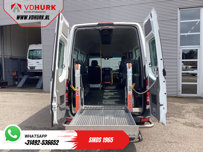 Mercedes-Benz Sprinter 313 2.2 CDI L2H2 €9922 Incl. BTW BPM VRIJ! EXPORT Combi/ 9 Persoons/ Kombi/ 9P/ Airco/ Rolstoellift - حافلة صغيرة, ميكروباص: صورة 5 Mercedes-Benz Sprinter 313 2.2 CDI L2H2 €9922 Incl. BTW BPM VRIJ! EXPORT Combi/ 9 Persoons/ Kombi/ 9P/ Airco/ Rolstoellift - حافلة صغيرة, ميكروباص: صورة 5