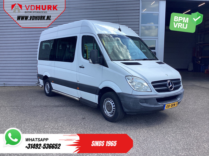 Mercedes-Benz Sprinter 313 2.2 CDI L2H2 €9922 Incl. BTW BPM VRIJ! EXPORT ONLY Combi/ 9 Persoons/ Kombi/ 9P/ Airco/ Rolstoellift - حافلة صغيرة, ميكروباص: صورة 1 Mercedes-Benz Sprinter 313 2.2 CDI L2H2 €9922 Incl. BTW BPM VRIJ! EXPORT ONLY Combi/ 9 Persoons/ Kombi/ 9P/ Airco/ Rolstoellift - حافلة صغيرة, ميكروباص: صورة 1