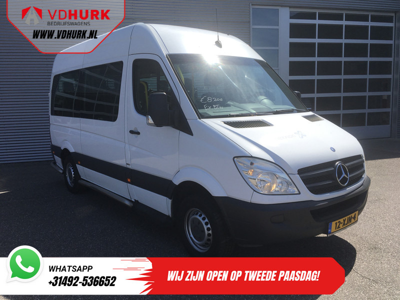Mercedes-Benz Sprinter 313 2.2 CDI L2H2 €9922 Incl. BTW BPM VRIJ! EXPORT ONLY Combi/ 9 Persoons/ Kombi/ 9P/ Airco/ Rolstoellift - حافلة صغيرة, ميكروباص: صورة 1 Mercedes-Benz Sprinter 313 2.2 CDI L2H2 €9922 Incl. BTW BPM VRIJ! EXPORT ONLY Combi/ 9 Persoons/ Kombi/ 9P/ Airco/ Rolstoellift - حافلة صغيرة, ميكروباص: صورة 1