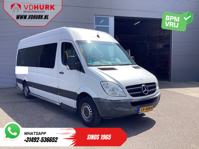 Mercedes-Benz Sprinter 313 2.2 CDI L3H2 €10.527 Incl. BTW BPM VRIJ! EXPORT ONLY Combi/ 9 Persoons/ Kombi/ 9P/ Airco/ Rolstoellift - حافلة صغيرة, ميكروباص: صورة 1 Mercedes-Benz Sprinter 313 2.2 CDI L3H2 €10.527 Incl. BTW BPM VRIJ! EXPORT ONLY Combi/ 9 Persoons/ Kombi/ 9P/ Airco/ Rolstoellift - حافلة صغيرة, ميكروباص: صورة 1