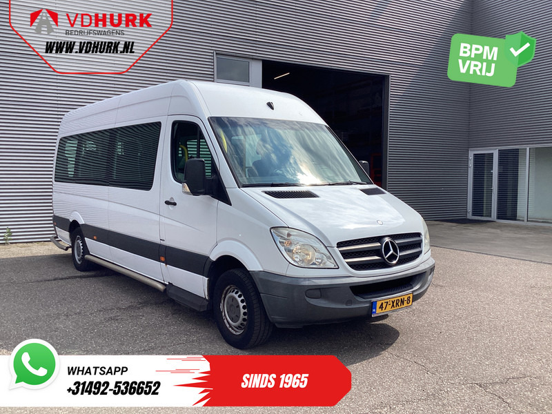 Mercedes-Benz Sprinter 313 2.2 CDI L3H2 €10.527 Incl. BTW BPM VRIJ! EXPORT ONLY Combi/ 9 Persoons/ Kombi/ 9P/ Airco/ Rolstoellift - حافلة صغيرة, ميكروباص: صورة 1 Mercedes-Benz Sprinter 313 2.2 CDI L3H2 €10.527 Incl. BTW BPM VRIJ! EXPORT ONLY Combi/ 9 Persoons/ Kombi/ 9P/ Airco/ Rolstoellift - حافلة صغيرة, ميكروباص: صورة 1