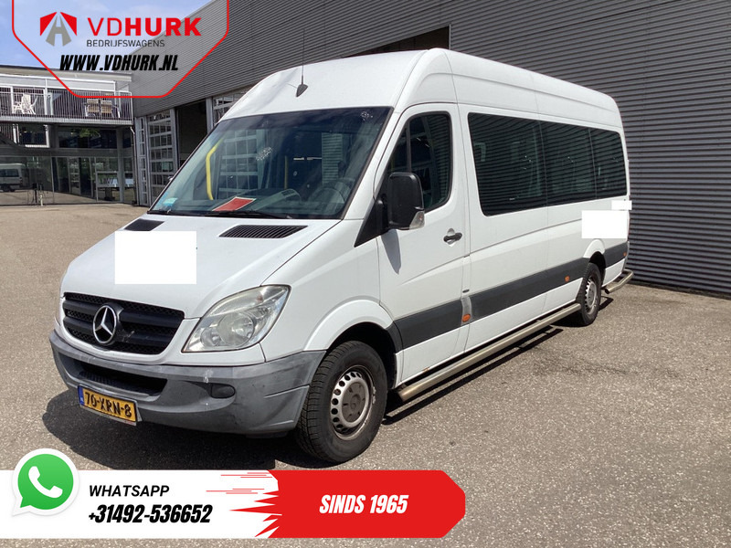 Mercedes-Benz Sprinter 313 2.2 CDI L3H2 €8.954 Incl. BTW BPM VRIJ! EXPORT ONLY Combi/ 9 Persoons/ Kombi/ 9P/ Airco/ Rolstoellift - حافلة صغيرة, ميكروباص: صورة 2 Mercedes-Benz Sprinter 313 2.2 CDI L3H2 €8.954 Incl. BTW BPM VRIJ! EXPORT ONLY Combi/ 9 Persoons/ Kombi/ 9P/ Airco/ Rolstoellift - حافلة صغيرة, ميكروباص: صورة 2