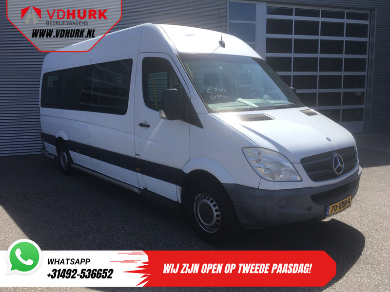 Mercedes-Benz Sprinter 313 2.2 CDI L3H2 €8.954 Incl. BTW BPM VRIJ! EXPORT ONLY Combi/ 9 Persoons/ Kombi/ 9P/ Airco/ Rolstoellift - حافلة صغيرة, ميكروباص: صورة 1 Mercedes-Benz Sprinter 313 2.2 CDI L3H2 €8.954 Incl. BTW BPM VRIJ! EXPORT ONLY Combi/ 9 Persoons/ Kombi/ 9P/ Airco/ Rolstoellift - حافلة صغيرة, ميكروباص: صورة 1