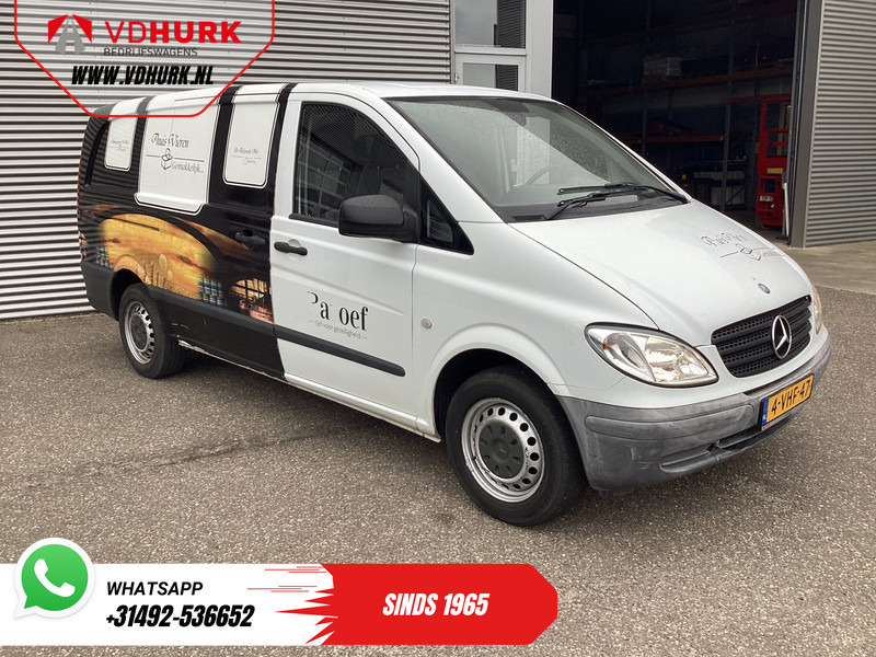 Mercedes-Benz Vito 109 CDI EXPORT ONLY NL Auto/ APK 07-2026/ Camera/ 3 Pers./ Trekhaak - فان المدمجة: صورة 1 Mercedes-Benz Vito 109 CDI EXPORT ONLY NL Auto/ APK 07-2026/ Camera/ 3 Pers./ Trekhaak - فان المدمجة: صورة 1