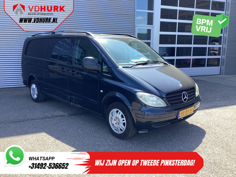 Mercedes-Benz Vito 111 CDI Aut. L3 EXPORT ONLY NL Auto/ APK 01-2026/ Airco/ PDC V+A/ LMV - فان المدمجة: صورة 1 Mercedes-Benz Vito 111 CDI Aut. L3 EXPORT ONLY NL Auto/ APK 01-2026/ Airco/ PDC V+A/ LMV - فان المدمجة: صورة 1