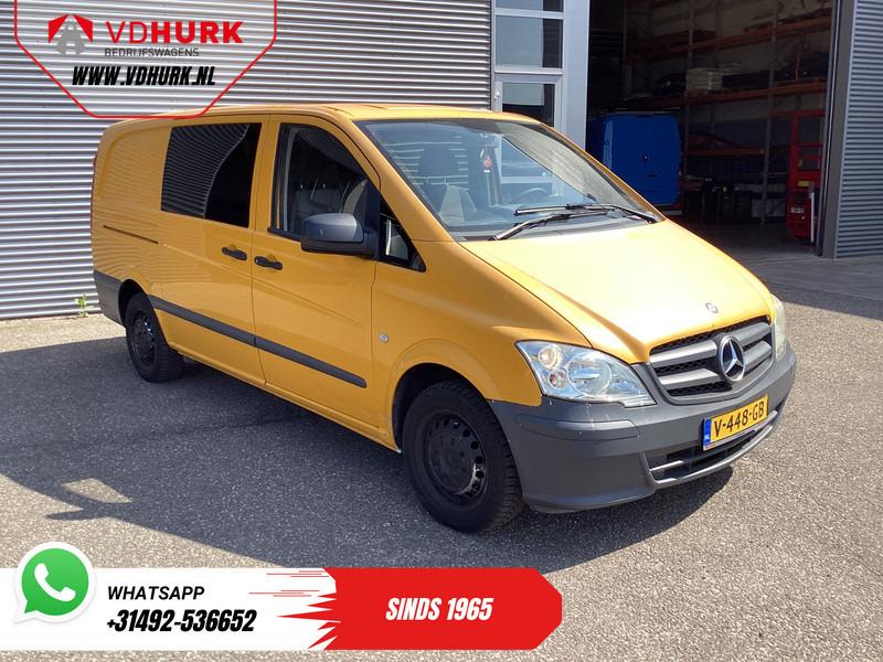 Mercedes-Benz Vito 113 CDI L2 DC Dubbel Cabine Comfort EXPORT ONLY Airco/ Cruise/ Trekhaak - فان المدمجة, الشاحنات الصغيرة كابينة مزدوجة: صورة 1 Mercedes-Benz Vito 113 CDI L2 DC Dubbel Cabine Comfort EXPORT ONLY Airco/ Cruise/ Trekhaak - فان المدمجة, الشاحنات الصغيرة كابينة مزدوجة: صورة 1