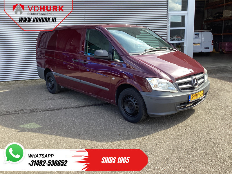 Mercedes-Benz Vito 113 CDI L2 EXPORT ONLY APK 2-2026/ PDC/ Cruise/ Trekhaak/ Airco - فان المدمجة: صورة 1 Mercedes-Benz Vito 113 CDI L2 EXPORT ONLY APK 2-2026/ PDC/ Cruise/ Trekhaak/ Airco - فان المدمجة: صورة 1