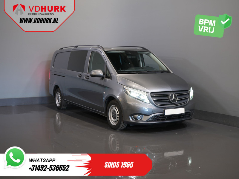 Mercedes-Benz Vito 114 CDI Aut. L3 XL DC Dubbele Cabine BPM VRIJ! LED/ Climate/ Navi/ Carplay/ Camera/ PDC/ Cruise - فان المدمجة, الشاحنات الصغيرة كابينة مزدوجة: صورة 1 Mercedes-Benz Vito 114 CDI Aut. L3 XL DC Dubbele Cabine BPM VRIJ! LED/ Climate/ Navi/ Carplay/ Camera/ PDC/ Cruise - فان المدمجة, الشاحنات الصغيرة كابينة مزدوجة: صورة 1