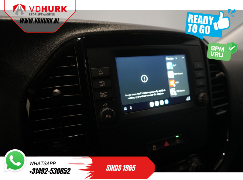 فان المدمجة Mercedes-Benz Vito 114 CDI L2 BPM VRIJ! 270gr. Deuren/ Stoelverw./ Navi/ Carplay/ PDC/ Cruise/ Airco: صورة 18