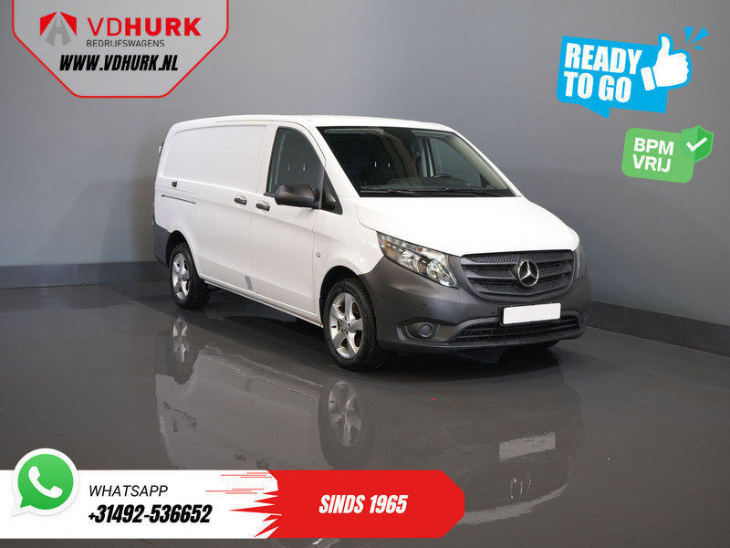 Mercedes-Benz Vito 114 CDI L2 BPM VRIJ! 270gr. Deuren/ Stoelverw./ Navi/ Carplay/ PDC/ Cruise/ Airco - فان المدمجة: صورة 1 Mercedes-Benz Vito 114 CDI L2 BPM VRIJ! 270gr. Deuren/ Stoelverw./ Navi/ Carplay/ PDC/ Cruise/ Airco - فان المدمجة: صورة 1