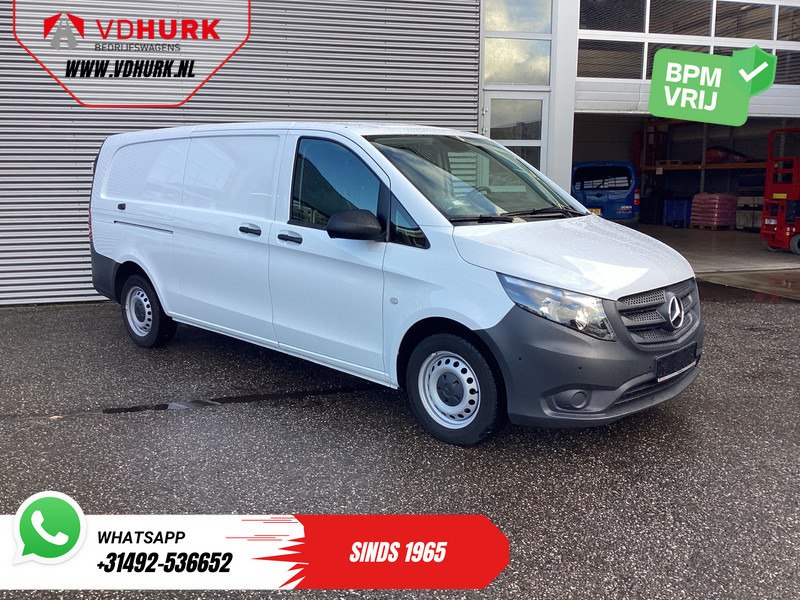 Mercedes-Benz Vito 116 CDI Aut. L2 BPM VRIJ! Carplay/ Stoelverw./ 270Gr. Deuren/ Cruise/ Airco/ Navi/ Camera/ PDC - فان المدمجة: صورة 1 Mercedes-Benz Vito 116 CDI Aut. L2 BPM VRIJ! Carplay/ Stoelverw./ 270Gr. Deuren/ Cruise/ Airco/ Navi/ Camera/ PDC - فان المدمجة: صورة 1
