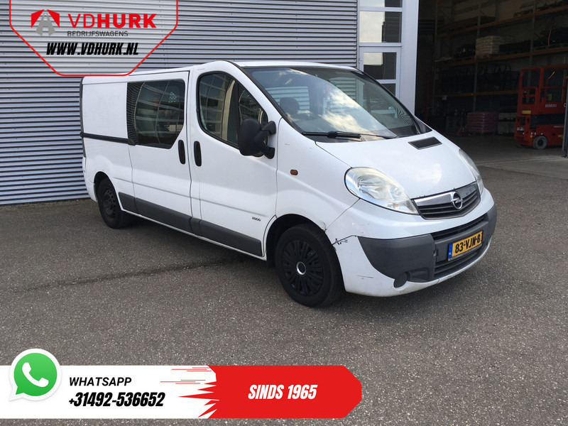 Opel Vivaro 2.0 CDTI 115pk L2 DC Dubbel Cabine EXPORT ONLY APK 01-2026/ 6 Pers./ Airco/ Trekhaak - فان المدمجة, الشاحنات الصغيرة كابينة مزدوجة: صورة 1 Opel Vivaro 2.0 CDTI 115pk L2 DC Dubbel Cabine EXPORT ONLY APK 01-2026/ 6 Pers./ Airco/ Trekhaak - فان المدمجة, الشاحنات الصغيرة كابينة مزدوجة: صورة 1