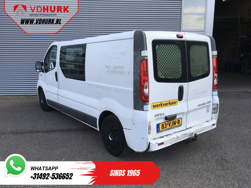 Opel Vivaro 2.0 CDTI 115pk L2 DC Dubbel Cabine EXPORT ONLY APK 01-2026/ 6 Pers./ Airco/ Trekhaak - فان المدمجة, الشاحنات الصغيرة كابينة مزدوجة: صورة 2 Opel Vivaro 2.0 CDTI 115pk L2 DC Dubbel Cabine EXPORT ONLY APK 01-2026/ 6 Pers./ Airco/ Trekhaak - فان المدمجة, الشاحنات الصغيرة كابينة مزدوجة: صورة 2