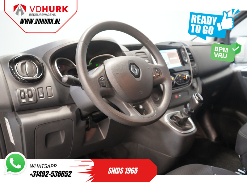 فان المدمجة, الشاحنات الصغيرة كابينة مزدوجة Renault Trafic 2.0 dCi 120 pk L2 DC Dubbel Cabine BPM VRIJ! Ready2Go LED/ 2x schuifdeur/ Sidebars/ Carplay/ Climate/ Camera/ PDC/ Cruise/ Trekh: صورة 11