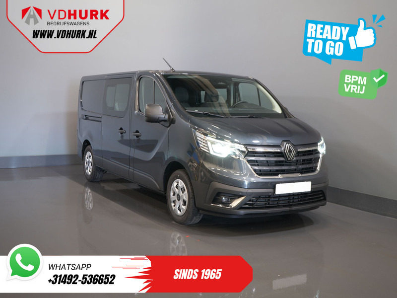 Renault Trafic 2.0 dCi 130 pk L2 BPM VRIJ! DC Dubbel Cabine LED/ 2xSchuifdeur/ Navi/ Carplay/ Camera/ PDC/ Cruise - فان المدمجة, الشاحنات الصغيرة كابينة مزدوجة: صورة 1 Renault Trafic 2.0 dCi 130 pk L2 BPM VRIJ! DC Dubbel Cabine LED/ 2xSchuifdeur/ Navi/ Carplay/ Camera/ PDC/ Cruise - فان المدمجة, الشاحنات الصغيرة كابينة مزدوجة: صورة 1