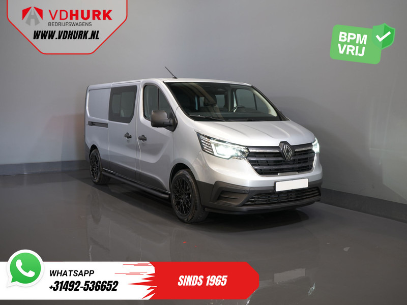 Renault Trafic 2.0 dCi 130 pk L2 BPM VRIJ! DC Dubbel Cabine LED/ 2xSchuifdeur/ Navi/ Carplay/ Camera/ PDC/ Cruise - فان المدمجة, الشاحنات الصغيرة كابينة مزدوجة: صورة 1 Renault Trafic 2.0 dCi 130 pk L2 BPM VRIJ! DC Dubbel Cabine LED/ 2xSchuifdeur/ Navi/ Carplay/ Camera/ PDC/ Cruise - فان المدمجة, الشاحنات الصغيرة كابينة مزدوجة: صورة 1