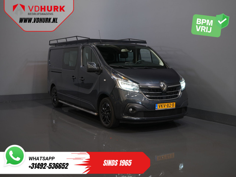 Renault Trafic 2.0 dCi 145 pk Aut. L2 DC Dubbel Cabine BPM VRIJ! 2xSchuifdeur/ LED/ Stoelverw./ Climate/ Cruise/ Imperiaal/ Sidebars/ Trekhaak/ - فان المدمجة, الشاحنات الصغيرة كابينة مزدوجة: صورة 1 Renault Trafic 2.0 dCi 145 pk Aut. L2 DC Dubbel Cabine BPM VRIJ! 2xSchuifdeur/ LED/ Stoelverw./ Climate/ Cruise/ Imperiaal/ Sidebars/ Trekhaak/ - فان المدمجة, الشاحنات الصغيرة كابينة مزدوجة: صورة 1