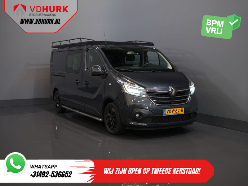Renault Trafic 2.0 dCi 145 pk Aut. L2 DC Dubbel Cabine BPM VRIJ! 2xSchuifdeur/ LED/ Stoelverw./ Climate/ Cruise/ Imperiaal/ Sidebars/ Trekhaak/ - فان المدمجة, الشاحنات الصغيرة كابينة مزدوجة: صورة 1 Renault Trafic 2.0 dCi 145 pk Aut. L2 DC Dubbel Cabine BPM VRIJ! 2xSchuifdeur/ LED/ Stoelverw./ Climate/ Cruise/ Imperiaal/ Sidebars/ Trekhaak/ - فان المدمجة, الشاحنات الصغيرة كابينة مزدوجة: صورة 1