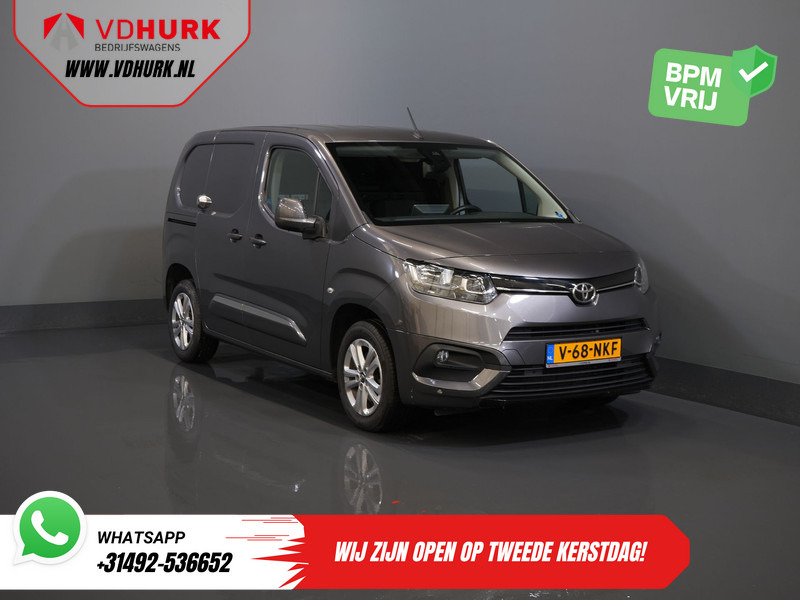 Toyota PROACE CITY 1.2 Turbo 130 pk Aut. BENZINE 3Pers./ Stoelverw./ Climate/ Keyless/ Carplay/ Cruise/ PDC/ Trekhaak - فان المدمجة: صورة 1 Toyota PROACE CITY 1.2 Turbo 130 pk Aut. BENZINE 3Pers./ Stoelverw./ Climate/ Keyless/ Carplay/ Cruise/ PDC/ Trekhaak - فان المدمجة: صورة 1