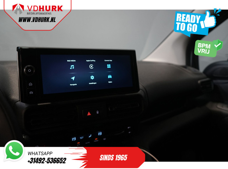 فان Toyota PROACE CITY 1.5 130 pk Aut. L2 BPM VRIJ! LED/ Virtual Cockpit/ 3 pers./ Carplay/ Camera/ Climate/ PDC/ Cruise: صورة 17