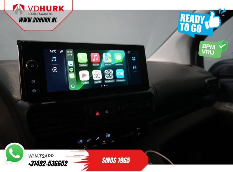 فان Toyota PROACE CITY 1.5 130 pk Aut. L2 BPM VRIJ! LED/ Virtual Cockpit/ 3 pers./ Carplay/ Camera/ Climate/ PDC/ Cruise: صورة 16