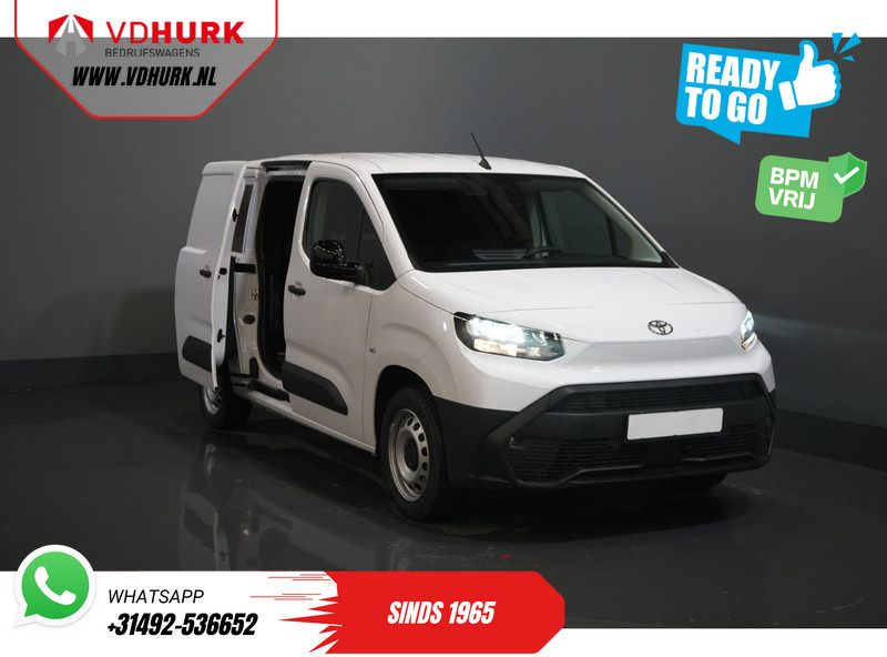 فان Toyota PROACE CITY 1.5 130 pk Aut. L2 BPM VRIJ! LED/ Virtual Cockpit/ 3 pers./ Carplay/ Camera/ Climate/ PDC/ Cruise: صورة 8